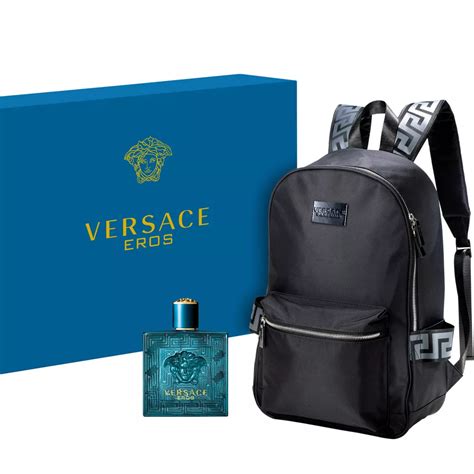 versace cologne and bag set|versace man cologne with bag.